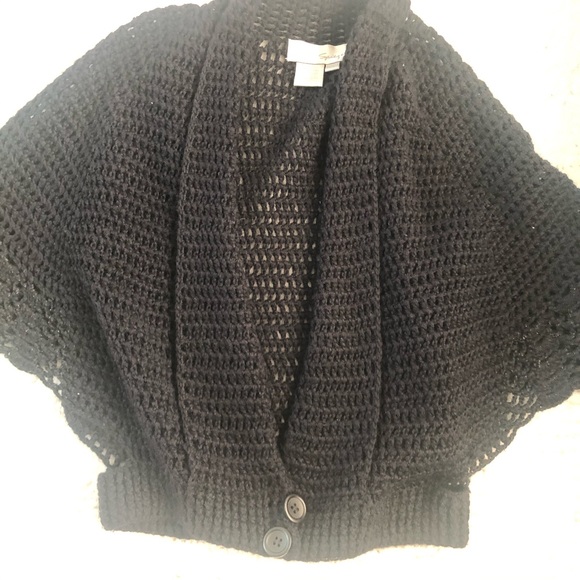 Spiegel Knit or Crotchet Shrug / Poncho Cardigan - Picture 2 of 3